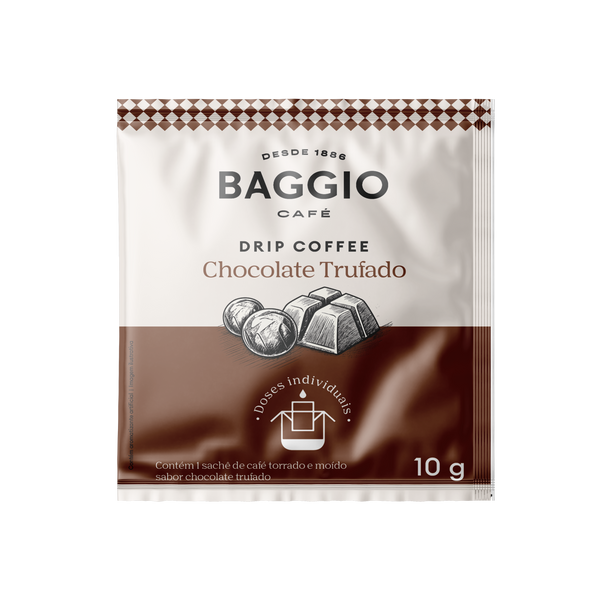 Baggio Chocolate Trufado - Drip Coffee 10 sachês