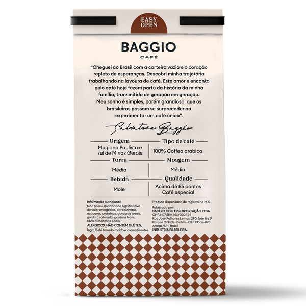 Baggio Aromas Chocolate Trufado - 250g - Assinatura 15% OFF