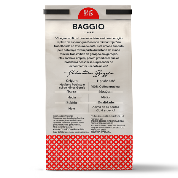 Baggio Aromas Chocolate com Avelã - 250g