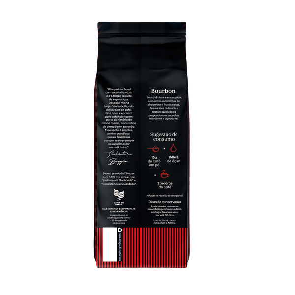 Baggio Café Bourbon 500g Grãos