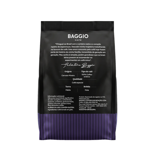 Baggio Café Espresso 500g Grãos