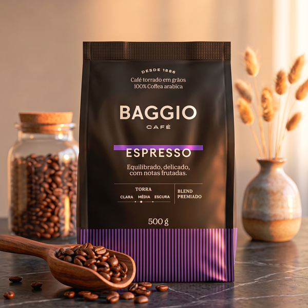 Baggio Café Espresso 500g Grãos