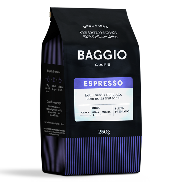 Baggio Café Espresso 250g Moído