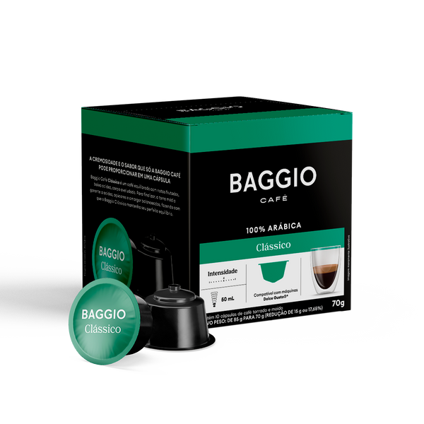 Baggio Clássico - 10 Cápsulas para Dolce Gusto ® - Assinatura 15% OFF