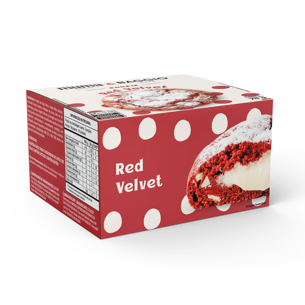 Cookie Recheado Sabor Red Velvet 75g - 1 unidade