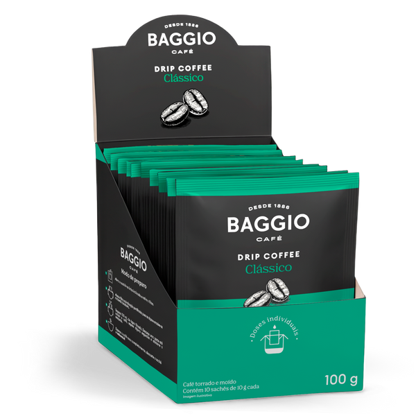 Baggio Clássico - Drip Coffee 10 sachês