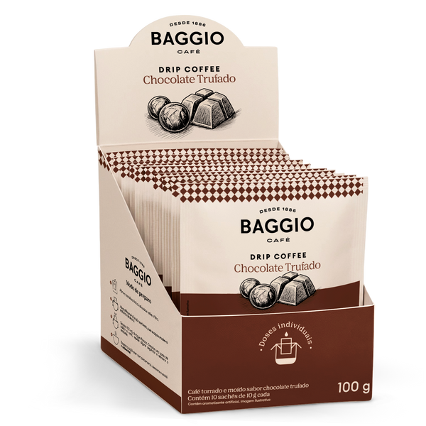 Baggio Chocolate Trufado - Drip Coffee 10 sachês