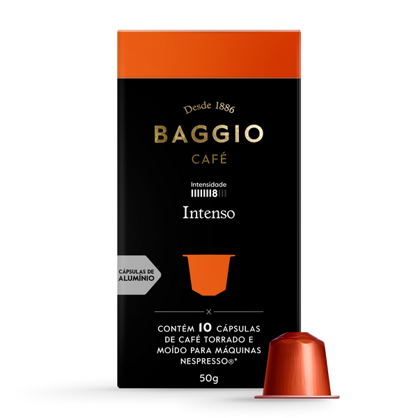 Baggio Intenso - 10 Cápsulas p/ Nespresso* - Assinatura 15% OFF