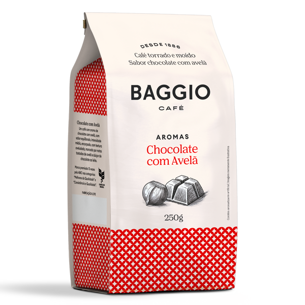 Baggio Aromas Chocolate com Avelã - 250g - Assinatura 15% OFF