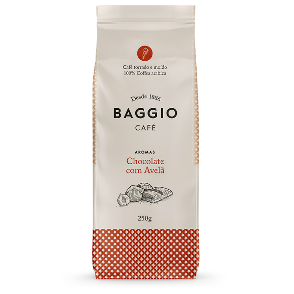 Baggio Aromas Chocolate com Avelã - 250g - Assinatura 15% OFF