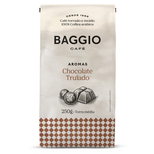 Baggio Aromas Chocolate Trufado - 250g - Assinatura 15% OFF