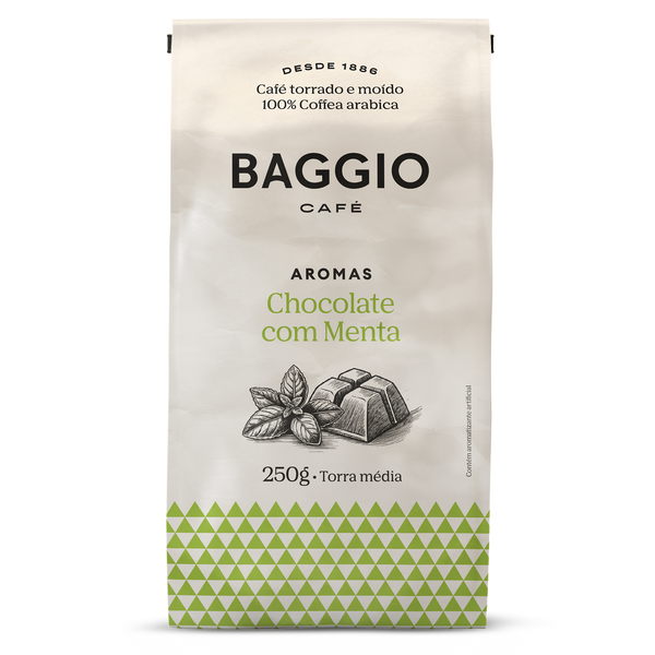 Baggio Aromas Chocolate com Menta - 250g - Assinatura 15% OFF