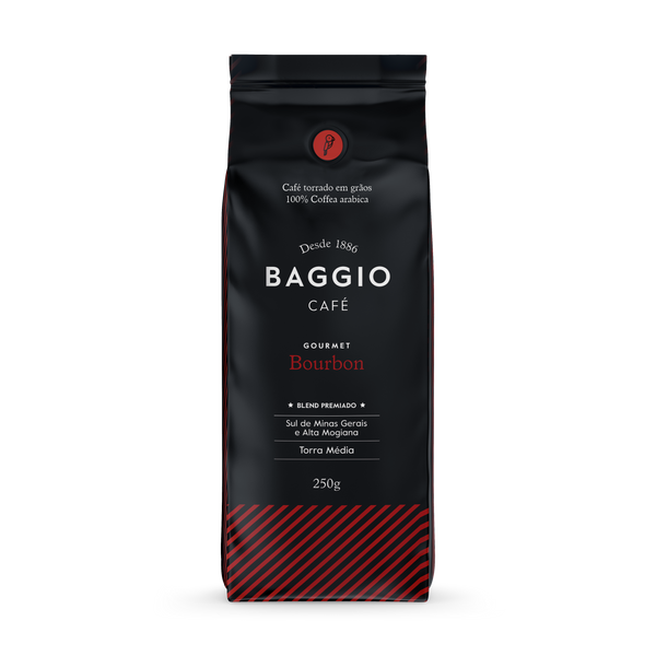 Baggio Café Bourbon 250g Grãos - Assinatura 15% OFF