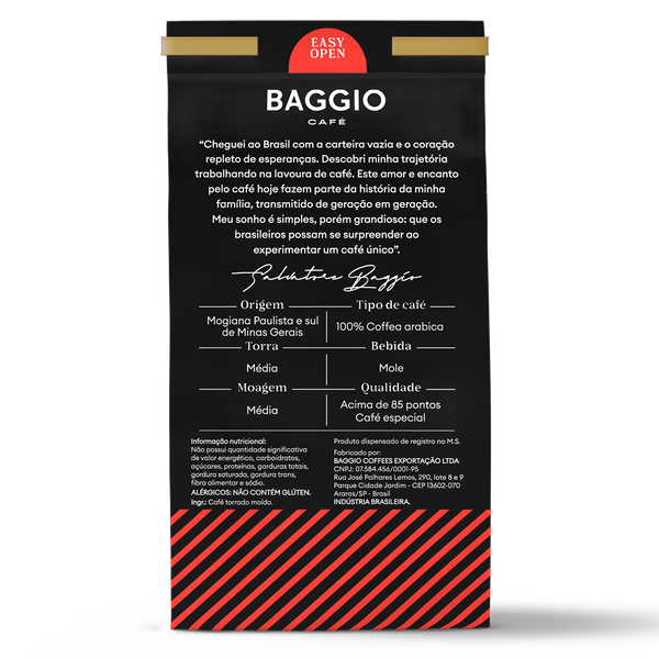 Baggio Café Bourbon 250g Moído