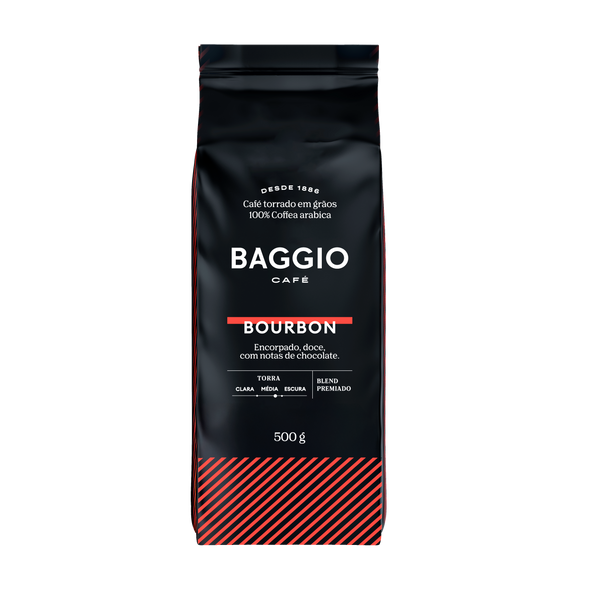 Baggio Café Bourbon 500g Grãos