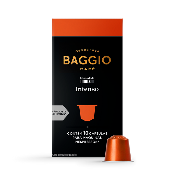 Baggio Intenso - 10 Cápsulas p/ Nespresso*