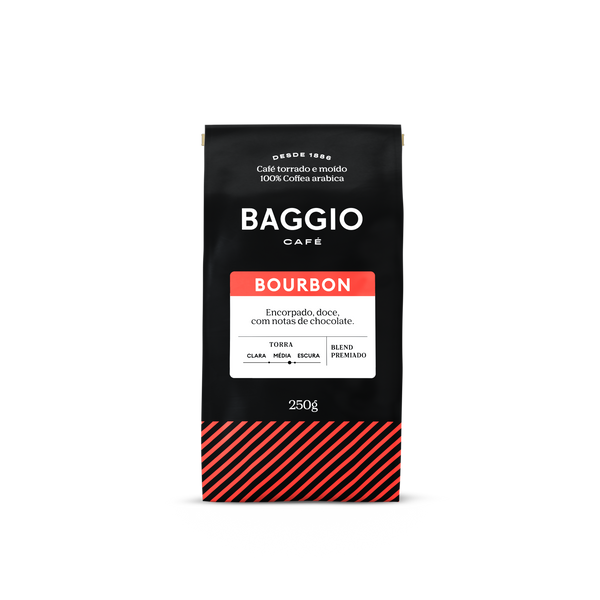 Baggio Café Bourbon 250g Moído - Assinatura 15% OFF