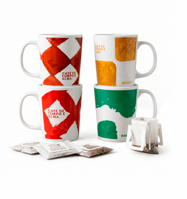 Caneca Baggio Café - Chocolate com Avelã