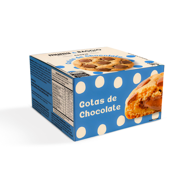 Cookie Recheado Sabor Gotas de Chocolate 75g - 1 unidade