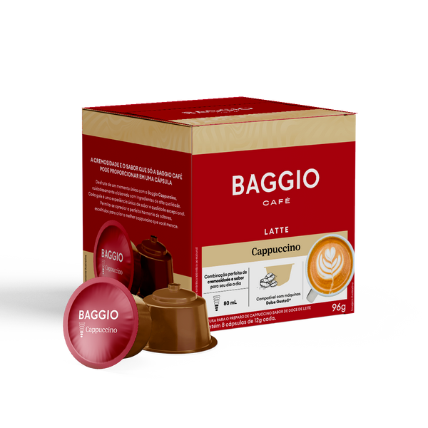 Baggio Cappuccino - 08 Cápsulas p/ Dolce Gusto