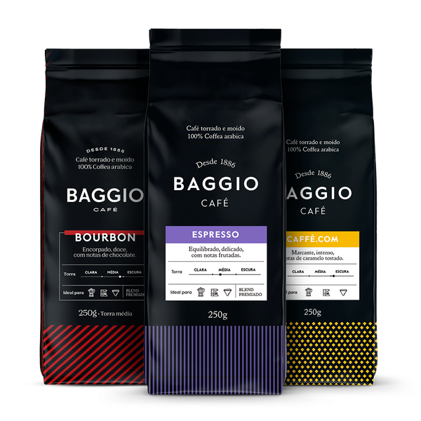 Kit Escritório Baggio Café 3kg Moídos