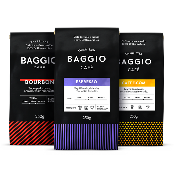 Kit Escritório Baggio Café 2kg Moídos