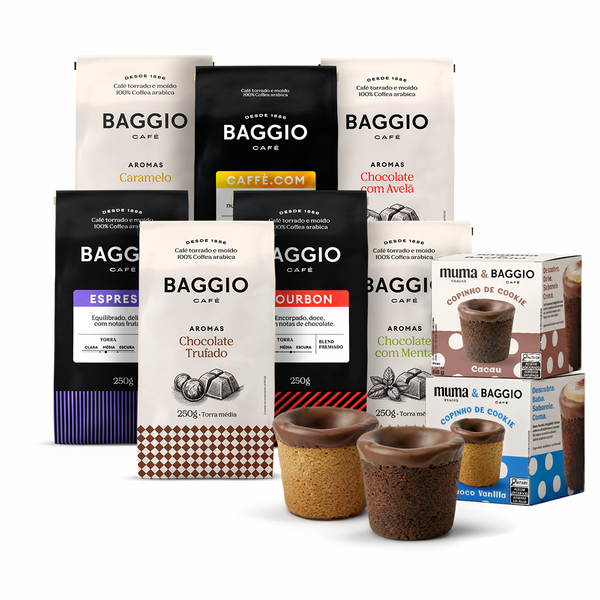 Kit Baggio Cafés Moídos + Copinho