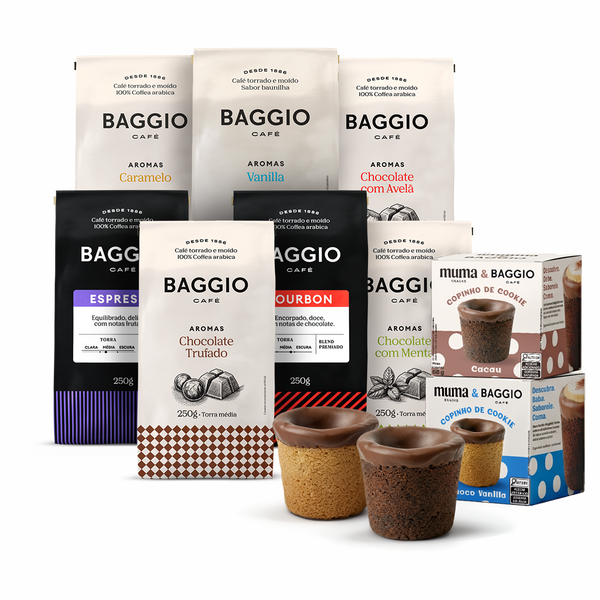 Kit Baggio Cafés Moídos + Copinho
