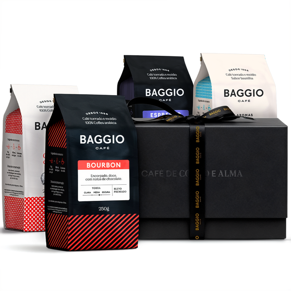 Caixa Presenteável Baggio de Cafés Moidos