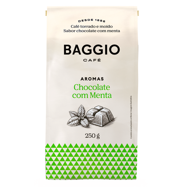 Baggio Aromas Chocolate com Menta - 250g