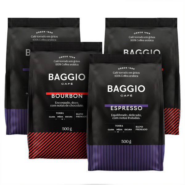 Kit Escritório Baggio Café 2kg Grãos