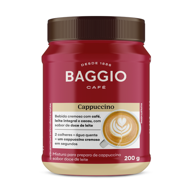 Cappuccino Baggio Café Doce de Leite 200 g