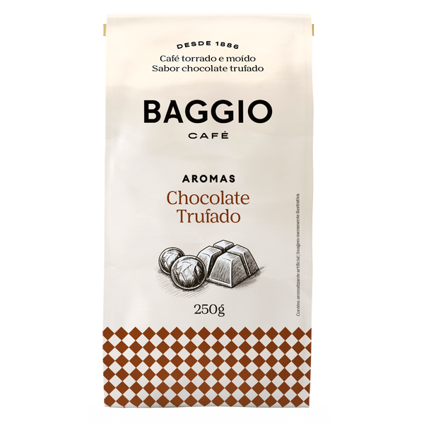 Baggio Aromas Chocolate Trufado - 250g - Assinatura 15% OFF