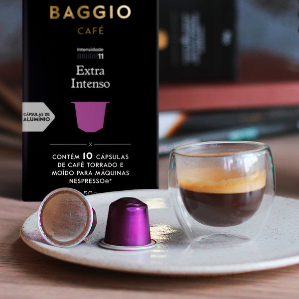 Baggio Extra Intenso - 10 Cápsulas p/ Nespresso*