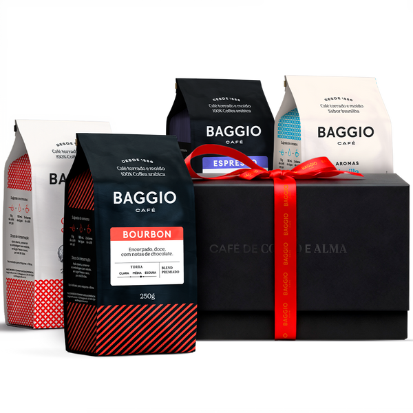 Caixa Presenteável Baggio de Cafés Moidos