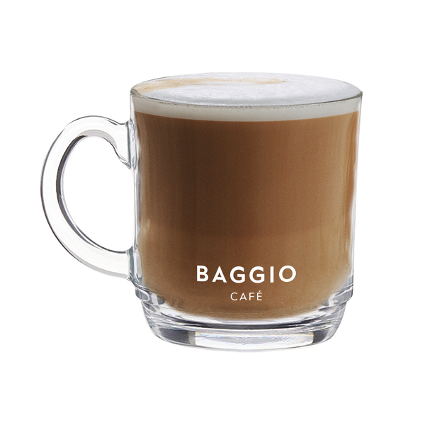 Caneca Transparente Baggio Café